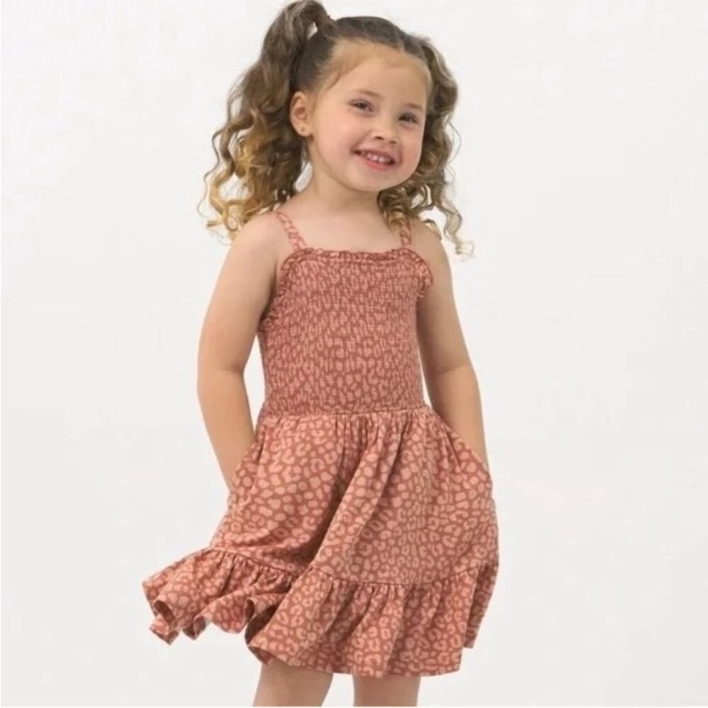 3T NWT Desert Leopard tank dress from Little Sleepies